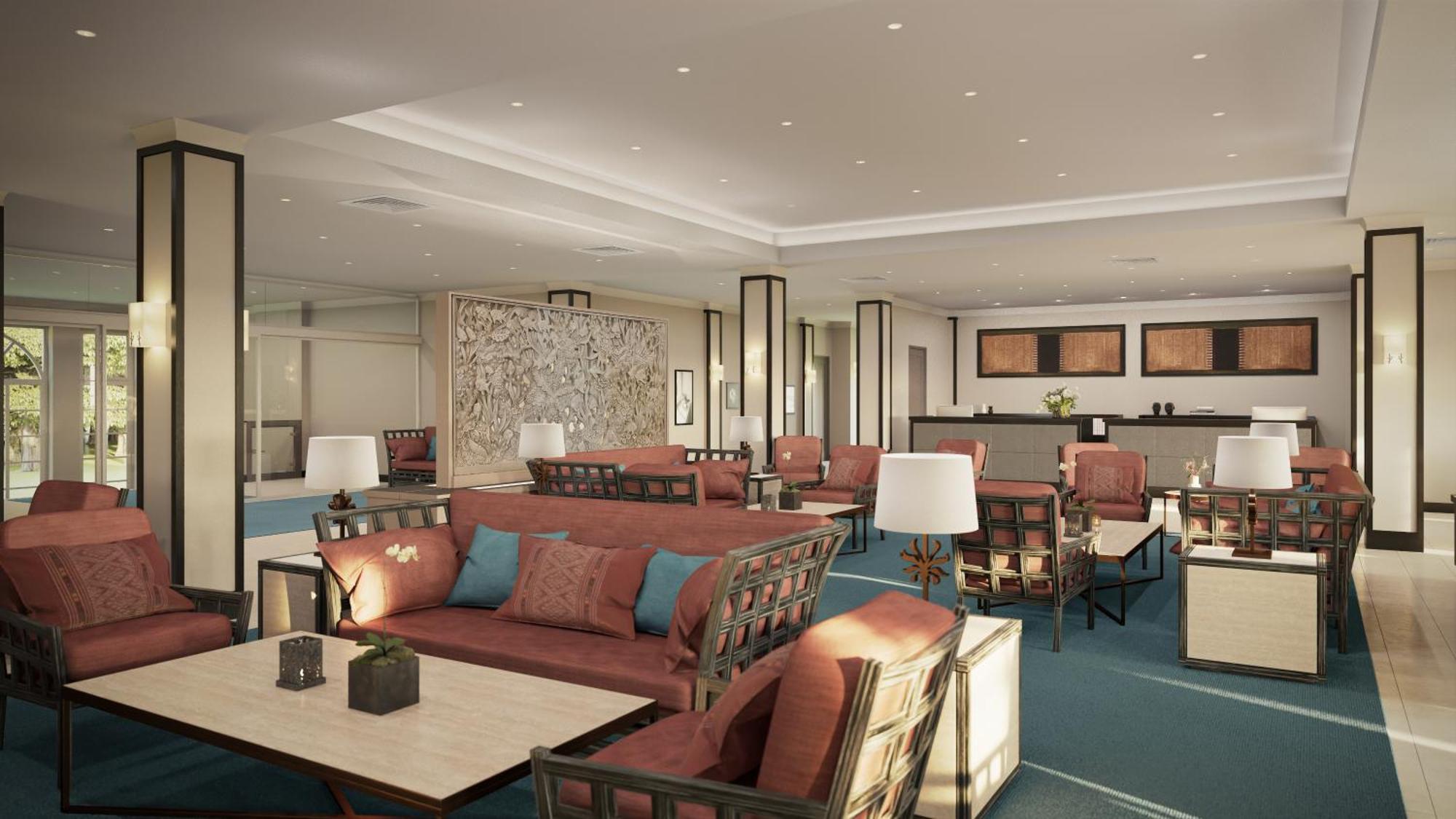 Strandhotel Цингст Екстер'єр фото The lounge at the airport